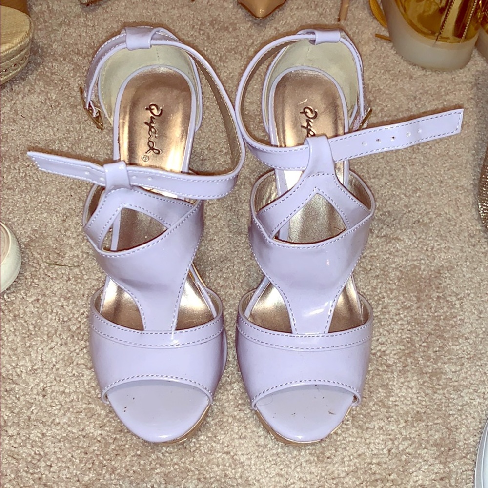 Lavender wedges